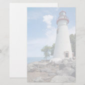 Marblehead Lighthouse Briefpapier (Voorkant / Achterkant)