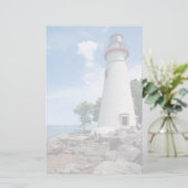 Marblehead Lighthouse Briefpapier (Staand voorkant)