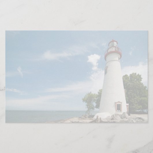 Marblehead Lighthouse Briefpapier (Voorkant)