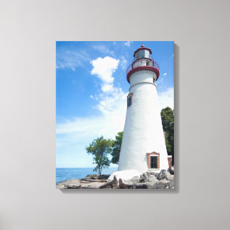 Marblehead Lighthouse Canvas Afdruk