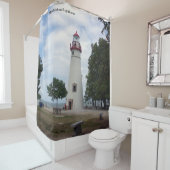 Marblehead Lighthouse douchegordijn (In situ)