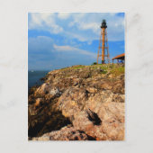 Marblehead Lighthouse en Ocean Bluffs Briefkaart (Voorkant)
