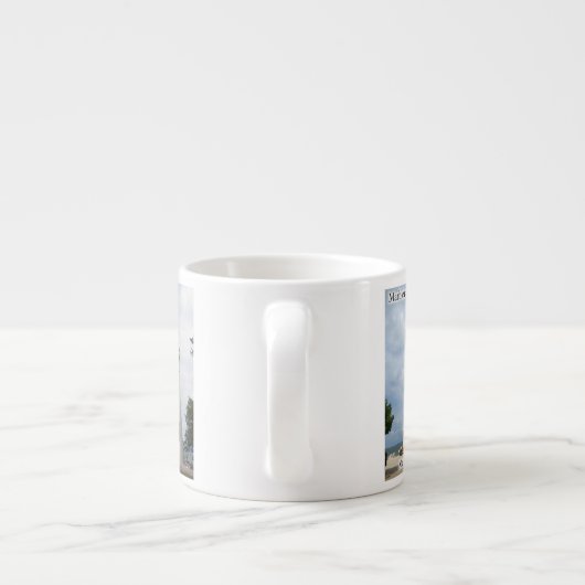 Marblehead Lighthouse espresso mok (Achterkant)