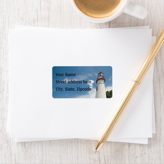 Marblehead Lighthouse Etiket (Insitu)