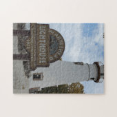 Marblehead Lighthouse gemaakt op een Legpuzzel (Horizontaal)
