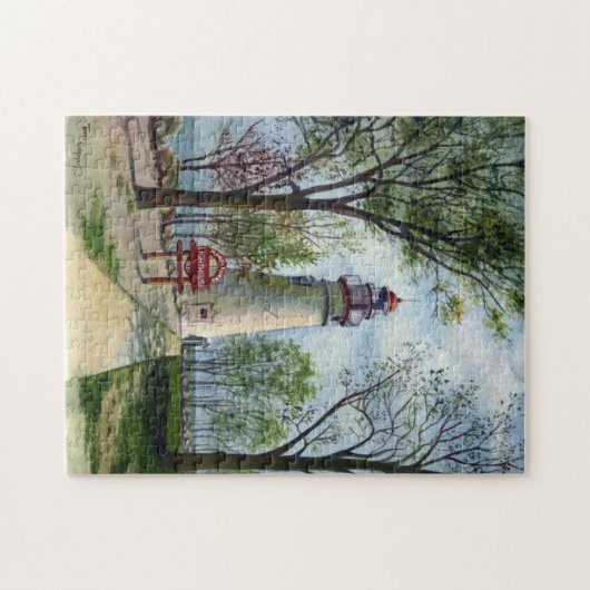 Marblehead Lighthouse Jigzaag Puzzle Legpuzzel (Horizontaal)