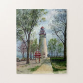 Marblehead Lighthouse Jigzaag Puzzle Legpuzzel (Verticaal)