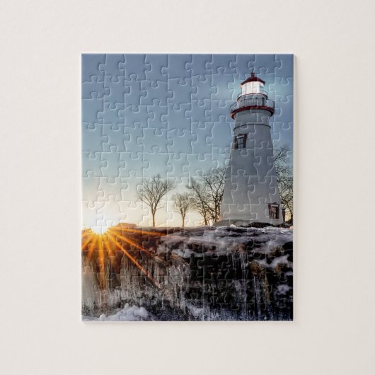 Marblehead Lighthouse Legpuzzel (Verticaal)