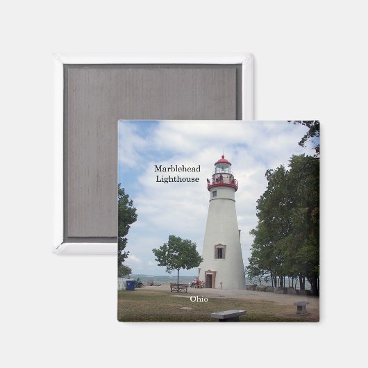 Marblehead Lighthouse magnet (Voorkant / Achterkant)