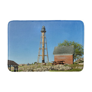 Marblehead Lighthouse, Massachusetts Bath Mat