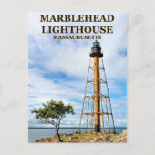 Marblehead Lighthouse, Massachusetts Briefkaart (Voorkant)