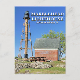 Marblehead Lighthouse, Massachusetts Briefkaart