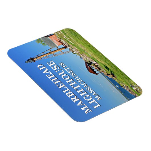 Marblehead Lighthouse, Massachusetts Flexi Magnet Magneet (Rechterzijde)