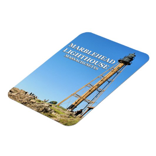 Marblehead Lighthouse, Massachusetts Flexi Magnet Magneet (Linkerzijde)