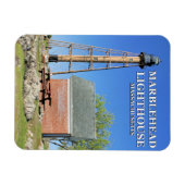 Marblehead Lighthouse, Massachusetts Flexi Magnet Magneet (Horizontaal)