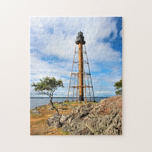 Marblehead Lighthouse, Massachusetts MA Puzzle Legpuzzel (Verticaal)