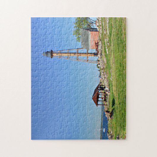 Marblehead Lighthouse, Massachusetts MA Puzzle Legpuzzel (Verticaal)