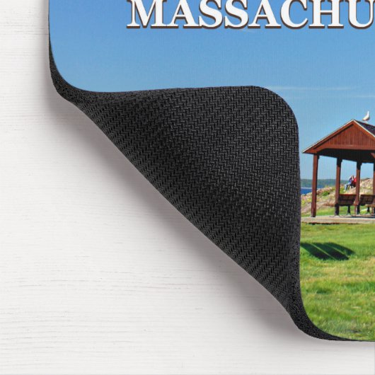 Marblehead Lighthouse, Massachusetts Mousepad Muismat (Hoek)