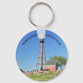 Marblehead Lighthouse, Massachusetts Sleutelhanger
