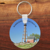Marblehead Lighthouse, Massachusetts Sleutelhanger (Voorkant)