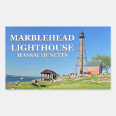 Marblehead Lighthouse, Massachusetts Stickers (Voorkant)