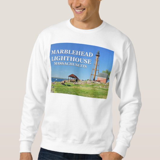 Marblehead Lighthouse, Massachusetts Sweatshirt (Voorkant)