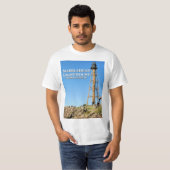 Marblehead Lighthouse, Massachusetts T-Shirt (Voorkant volledig)