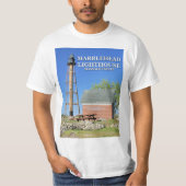 Marblehead Lighthouse, Massachusetts T-Shirt (Voorkant)