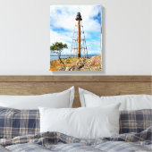 Marblehead Lighthouse Massachusetts Wrapped Canvas (Insitu (Slaapkamer))