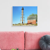 Marblehead Lighthouse Massachusetts Wrapped Canvas (Insitu (Woonkamer))