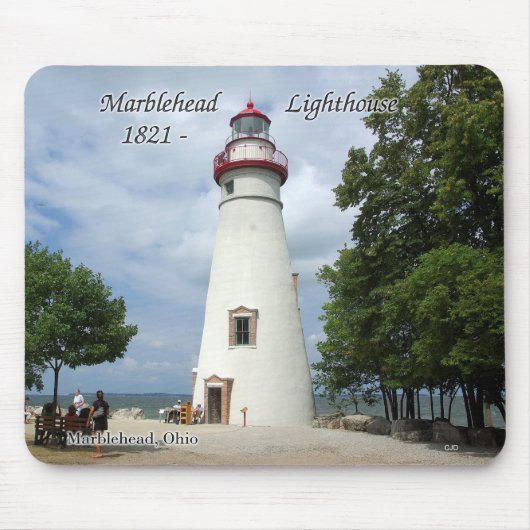 Marblehead Lighthouse mousepad Muismat (Voorkant)