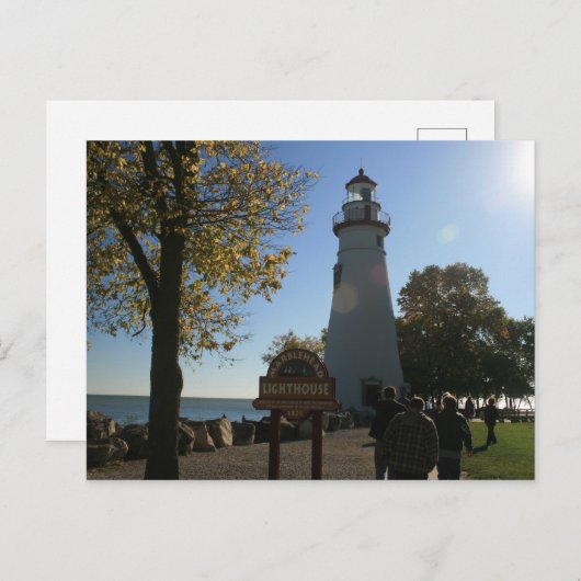Marblehead Lighthouse, Ohio Briefkaart (Voorkant / Achterkant)