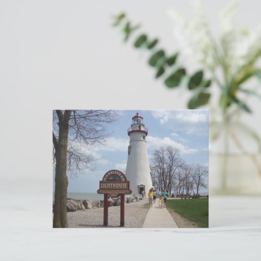 Marblehead Lighthouse, Ohio Briefkaart (Staand voorkant)