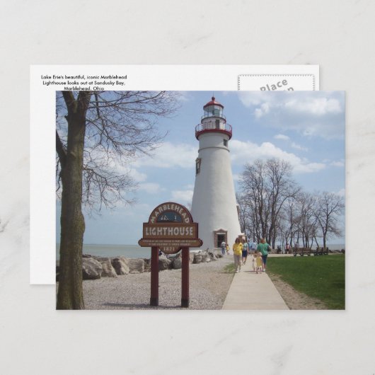 Marblehead Lighthouse, Ohio Briefkaart (Voorkant / Achterkant)