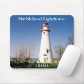 Marblehead Lighthouse, Ohio Mousepad Muismat (Met muis)