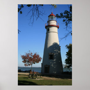 Marblehead Lighthouse, Ohio Poster