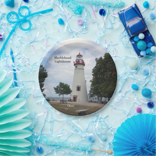 Marblehead Lighthouse paper bord (Feest)