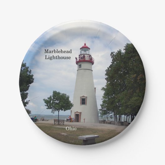 Marblehead Lighthouse paper bord (Voorkant)