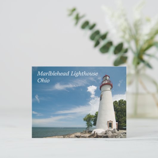 Marblehead Lighthouse Postcard Briefkaart (Staand voorkant)
