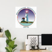 Marblehead Lighthouse Poster (Thuiskantoor)