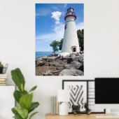 Marblehead Lighthouse Poster (Thuiskantoor)