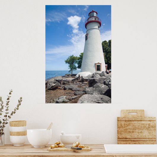 Marblehead Lighthouse Poster (Keuken)