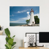 Marblehead Lighthouse Print (Thuiskantoor)