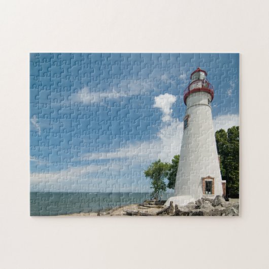 Marblehead Lighthouse Puzzle Legpuzzel (Horizontaal)