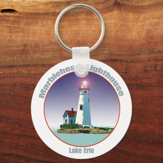 Marblehead Lighthouse Sleutelhanger (Voorkant)