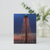 Marblehead Lighthouse Sunset Briefkaart (Staand voorkant)
