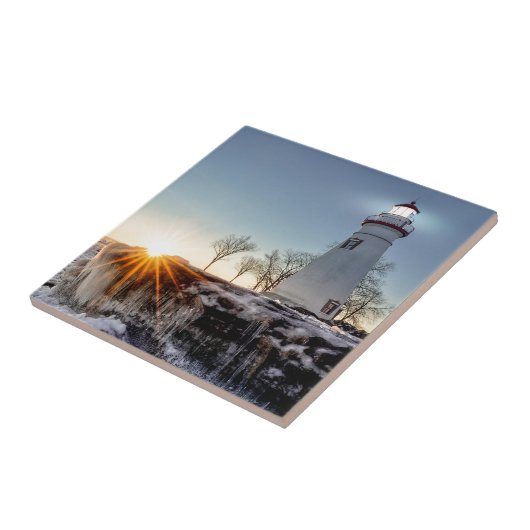 Marblehead Lighthouse Tegeltje (Zijkant)