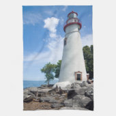 Marblehead Lighthouse Theedoek (Verticaal)