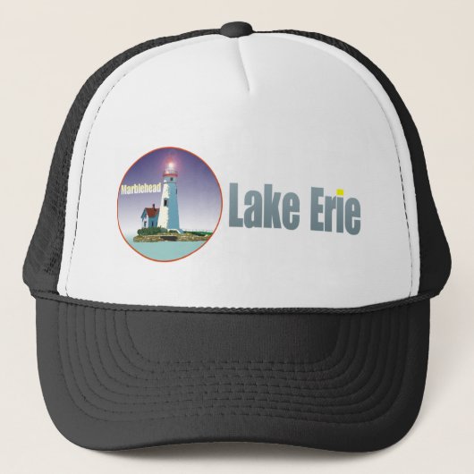 Marblehead Lighthouse Trucker Pet (Voorkant)