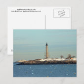 Marblehead Lighthouse van Waterfront Briefkaart (Voorkant / Achterkant)